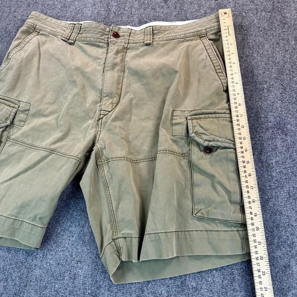 [Lot of 2] Polo Ralph Lauren Classic Chino Cargo Shorts Men's 42 Blue Tan Casual